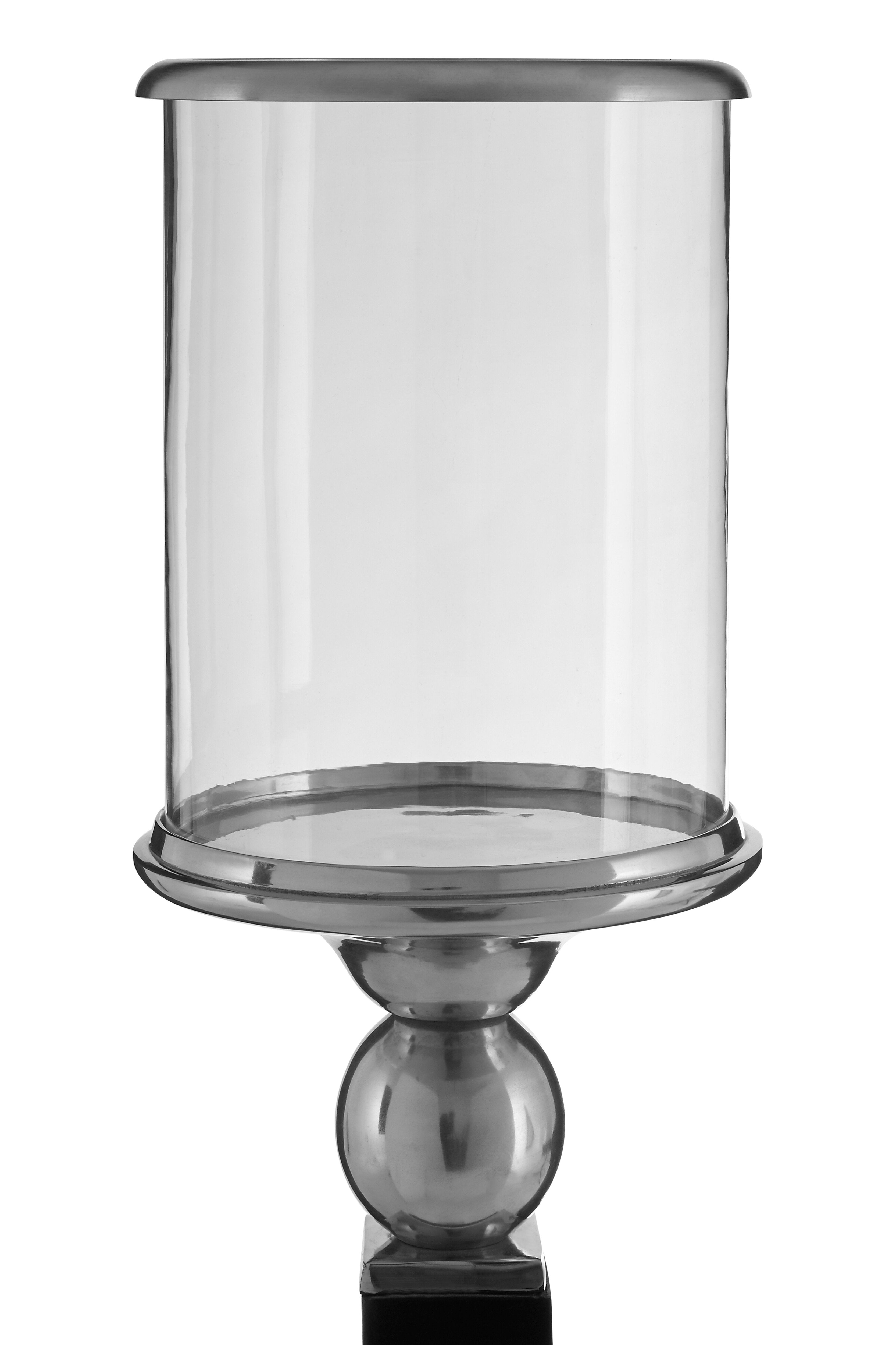 Candace Townhouse Large Black Candle Holder